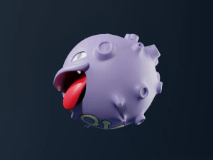 Koffing 3d 3D Model