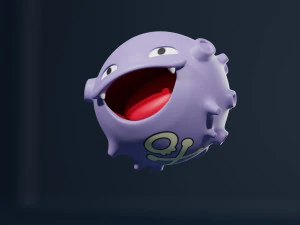 Koffing 3d 3D Model