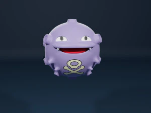 Koffing 3d 3D Model