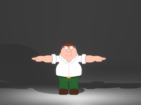 Peter griffin 3D Modelo 3D