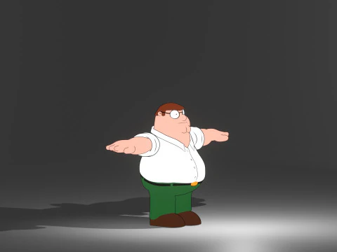 Piotr Griffin 3D Model 3D