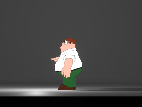 Peter griffin 3D 3D Modell