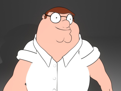 Peter griffin 3D 3D Modell