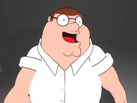 Peter griffin 3D 3D Modell