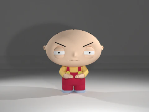 Stewie griffin 3D 3D Model