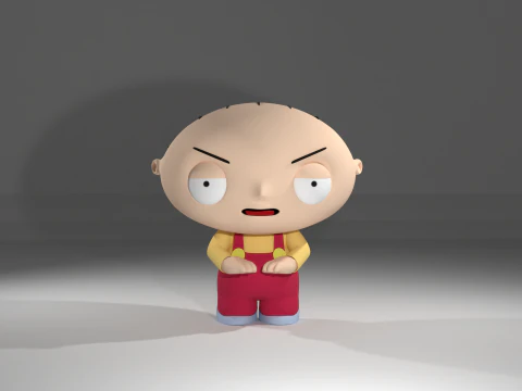 Stewie griffin 3D 3D Model