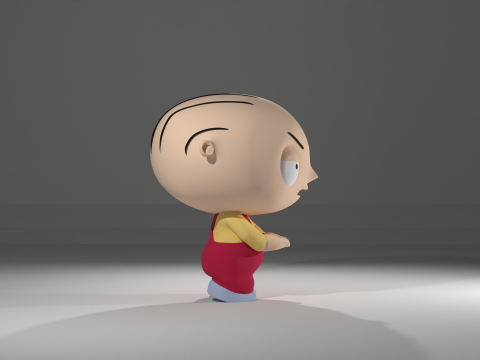 Stewie griffin 3D Model 3D