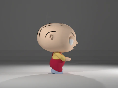 Stewie griffin 3D 3D Model