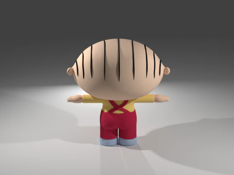 Stewie griffin 3D 3D Model