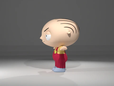 Stewie griffin 3D 3D Model