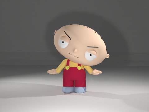 Stewie griffin 3D Model 3D