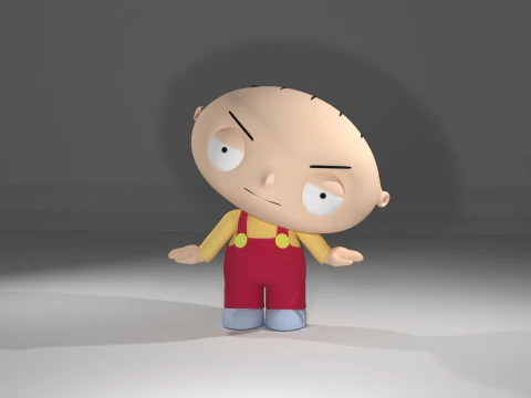 Stewie griffin 3D 3D Model