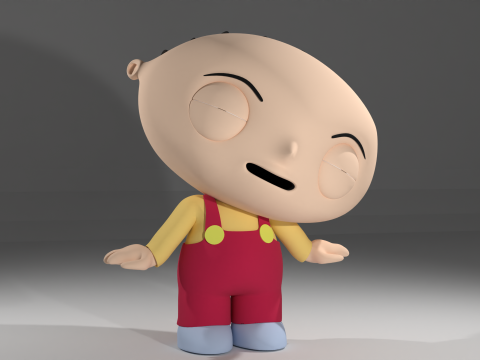 Stewie griffin 3D Model 3D