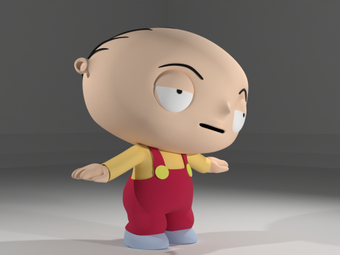 Stewie griffin 3D Model 3D