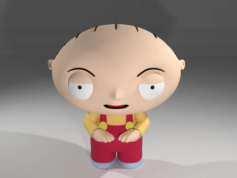 Stewie griffin 3D 3D Model