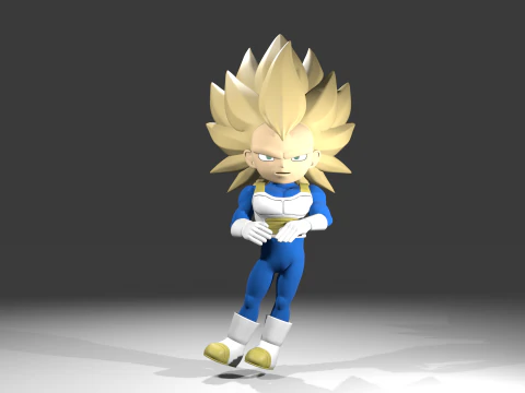 Вегета фаза 3 3D Модель