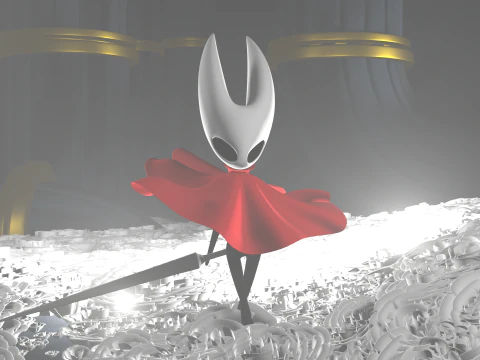 Hornet Silksong 3D 3D Model