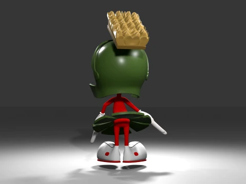 Marvin the Martian personaje 3D Model