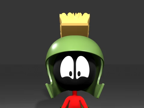 Marvin the Martian personaje 3D Model