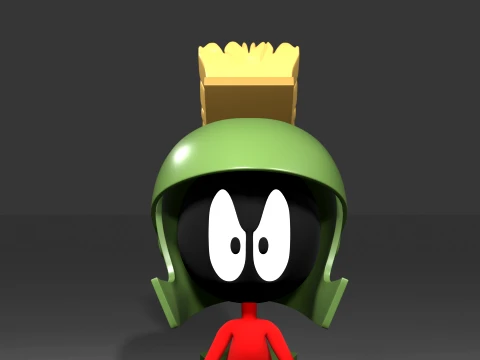 Marvin the Martian personaje 3D Model