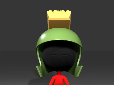 Marvin the Martian personaje 3D Model