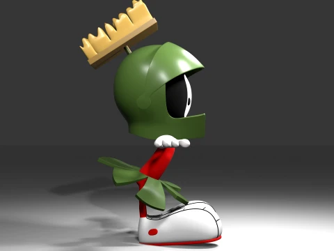 Marvin the Martian personaje 3D Model