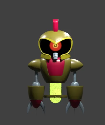 Martian robot 3D Model .c4d .max .obj .3ds .fbx .stl .blend 