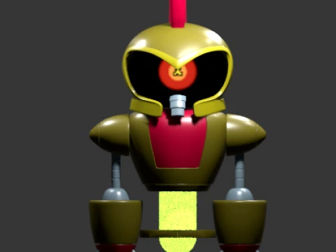 火星ロボット 3Dモデル