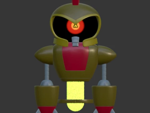 Martian robot 3D Model