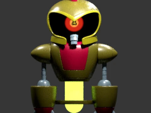 Martian robot 3D Model