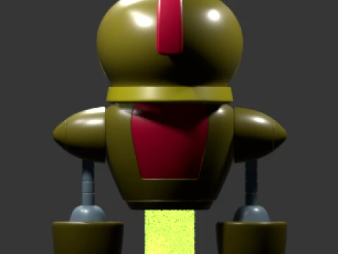 Martian robot 3D Model
