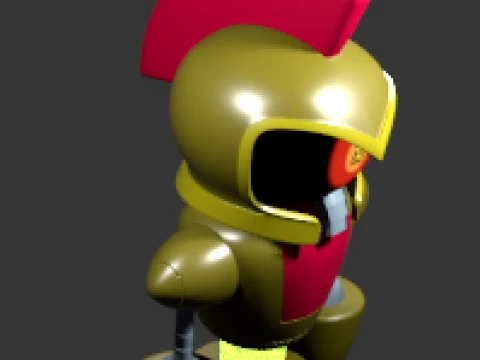 Martian robot 3D Model