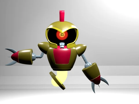 Martian robot 3D Model