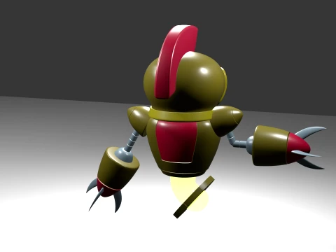 Martian robot 3D Model