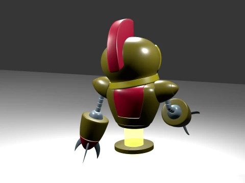Martian robot 3D Model