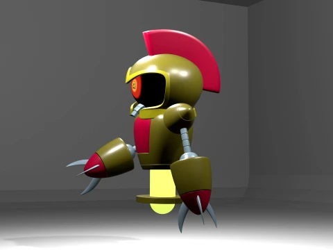 Martian robot 3D Model