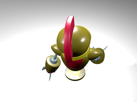 Martian robot 3D Model