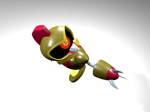 Martian robot 3D Model