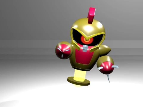 Martian robot 3D Model