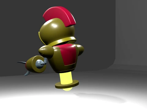 Martian robot 3D Model
