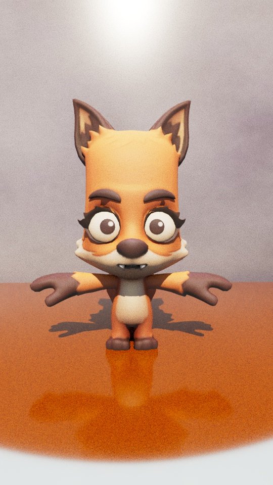 Cartoon Zooba Nix Rigged Ready For Games 3D Model in Fantasy 3DExport