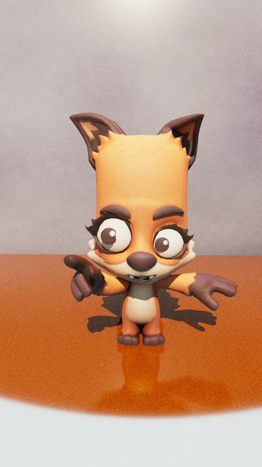 Cartoon Zooba Nix Rigged Ready For Games 3D Model in Fantasy 3DExport