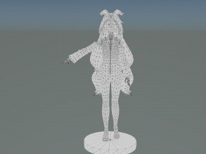 EMMy GIRL CHARACTER RIGGED ANIMATED 99 ANIMATIONS INCLUDED Model 3D