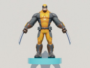 Wolvireen xmen character 3d printing model 3D print model 3D Print Model