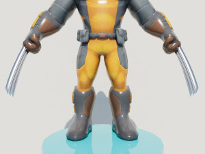 Wolvireen xmen character 3d printing model 3D print model 3D Print Model