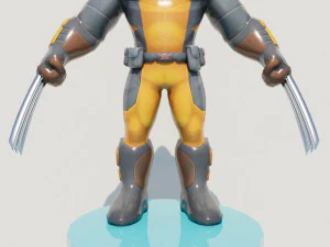 Wolvireen xmen character 3d printing model 3D print model 3D Print Model