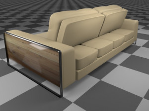 Couch Sofa 3D Модель
