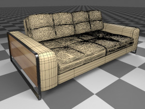 Couch Sofa 3D Модель