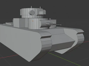 T-35 Modelo 3D