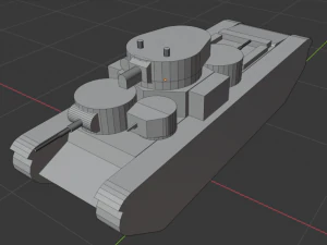 T-35 3D Model